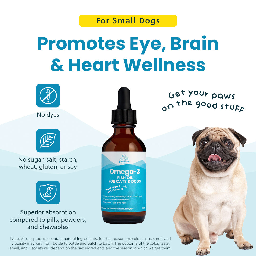 Omega-3 Fish Oil for Dogs and Cats