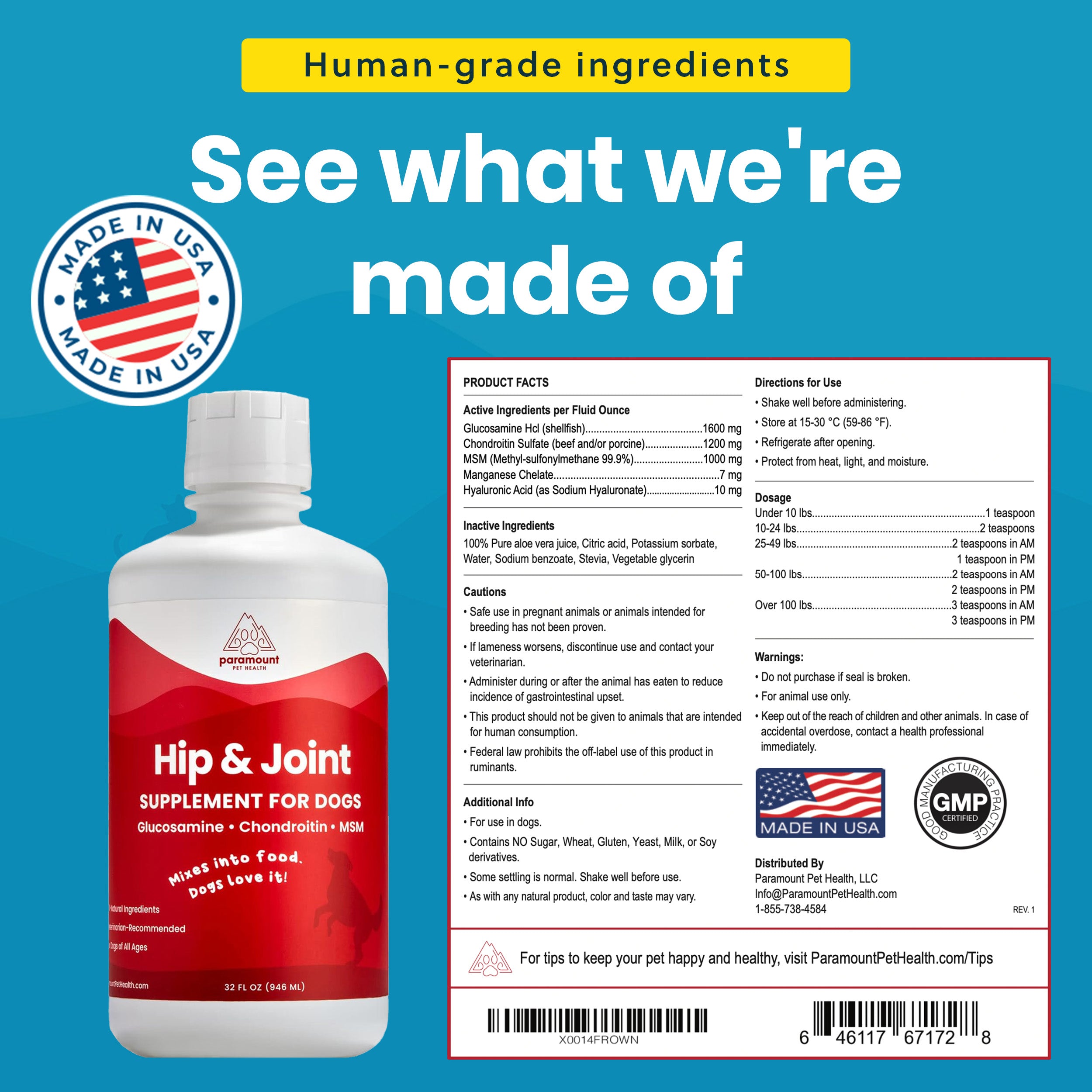 Liquid Glucosamine for Dogs
