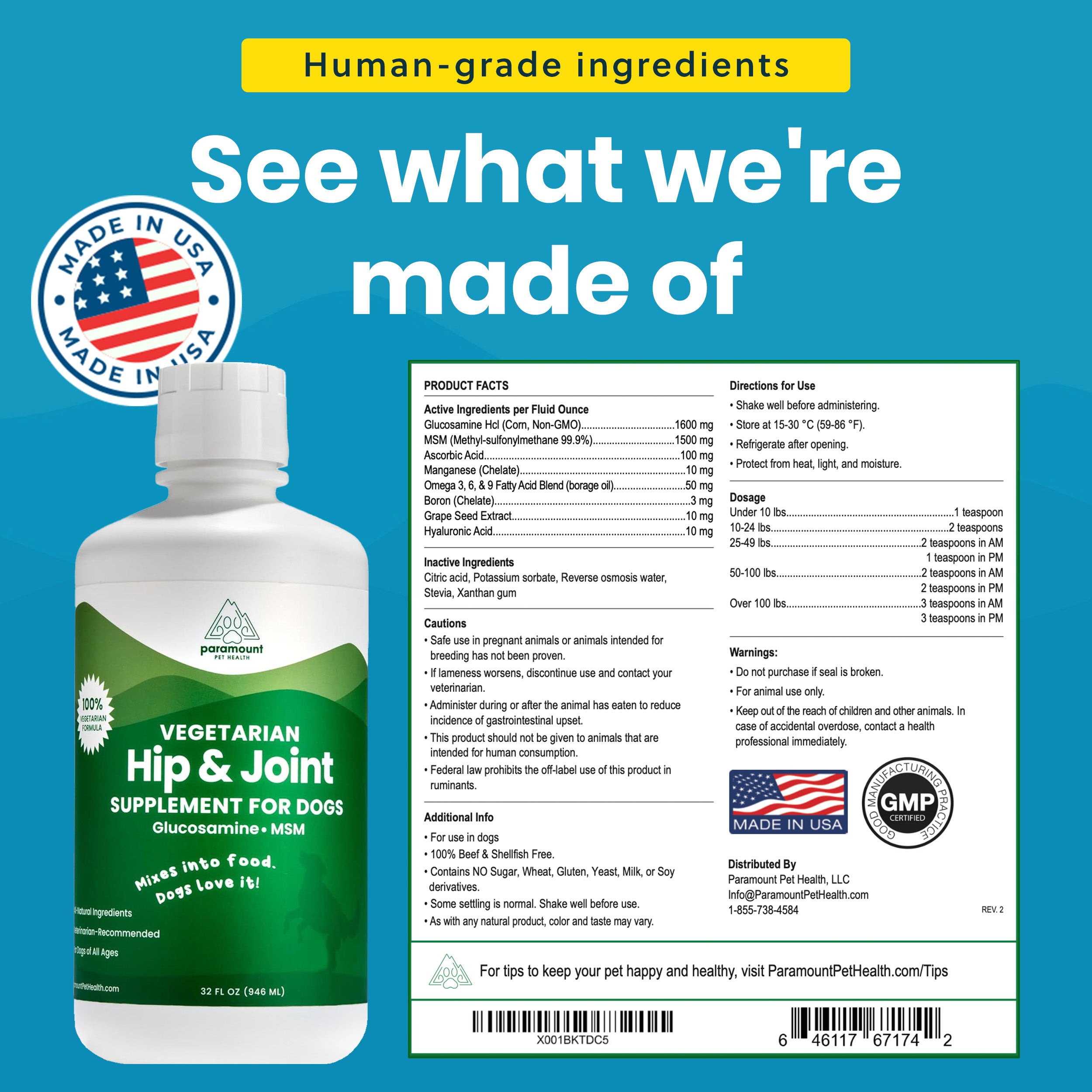 Vegetarian Glucosamine For Dogs