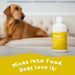 liquid multivitamin for dogs mixes well into food