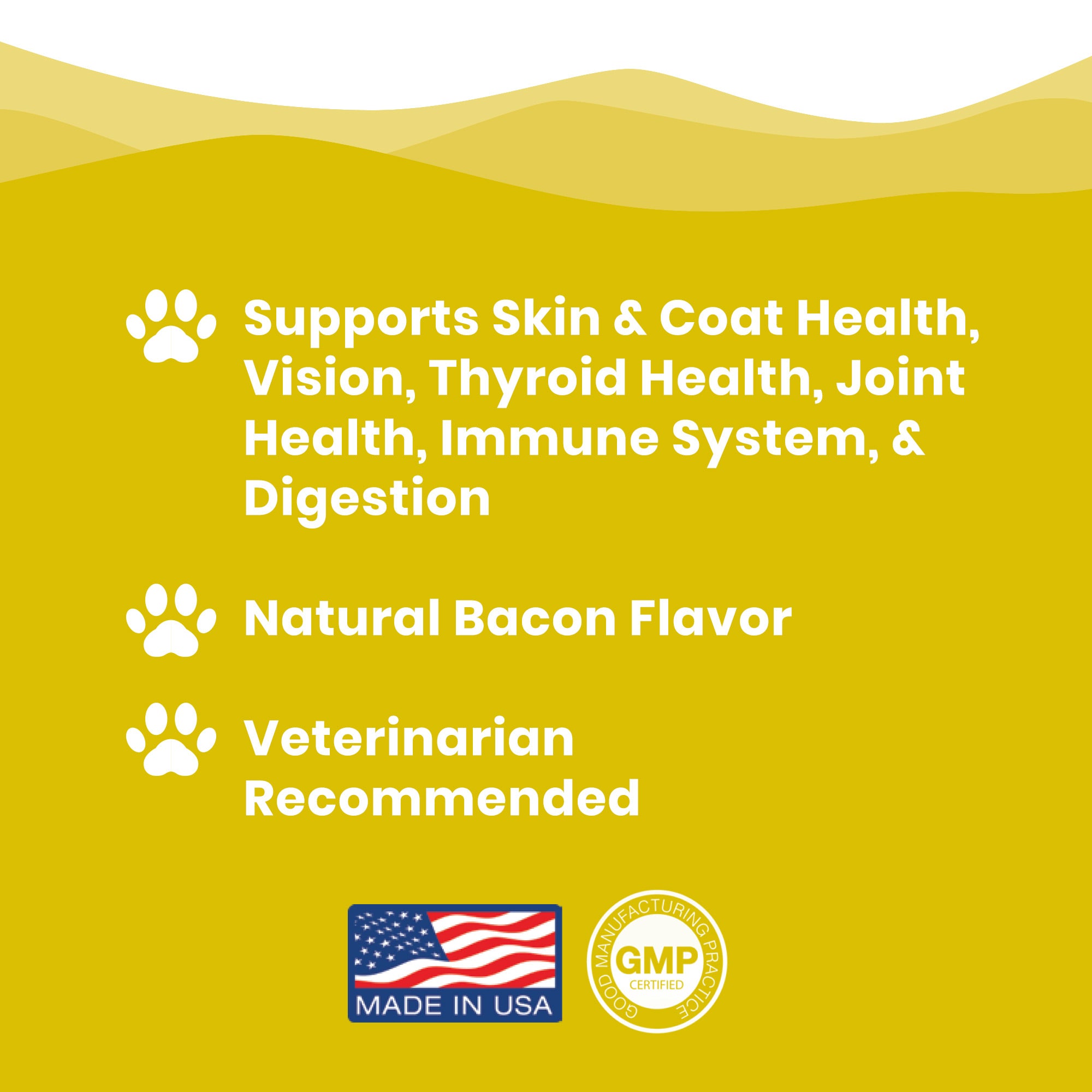 liquid vitamins for dogs supports skin and coat health