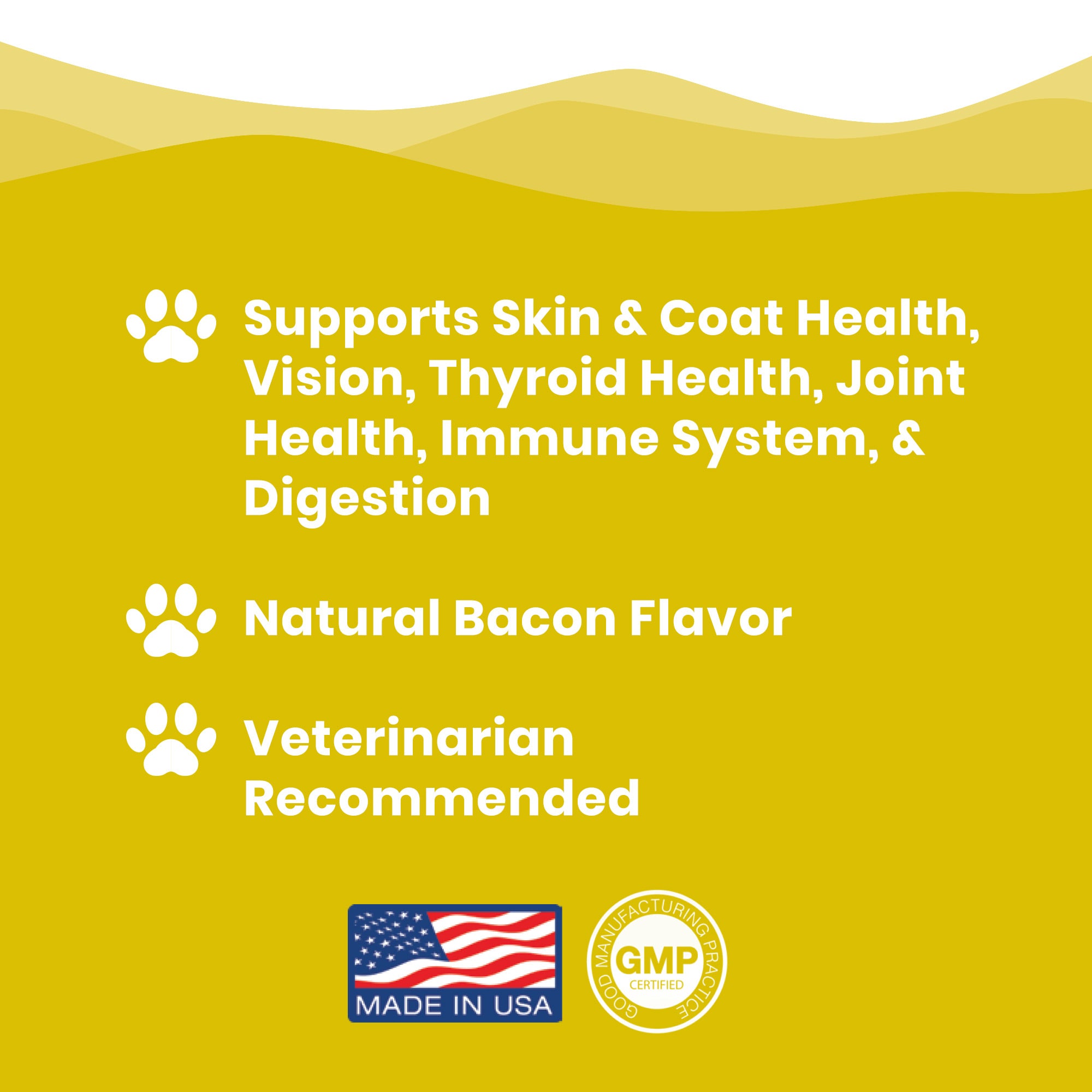 liquid vitamins for dogs supports skin and coat health