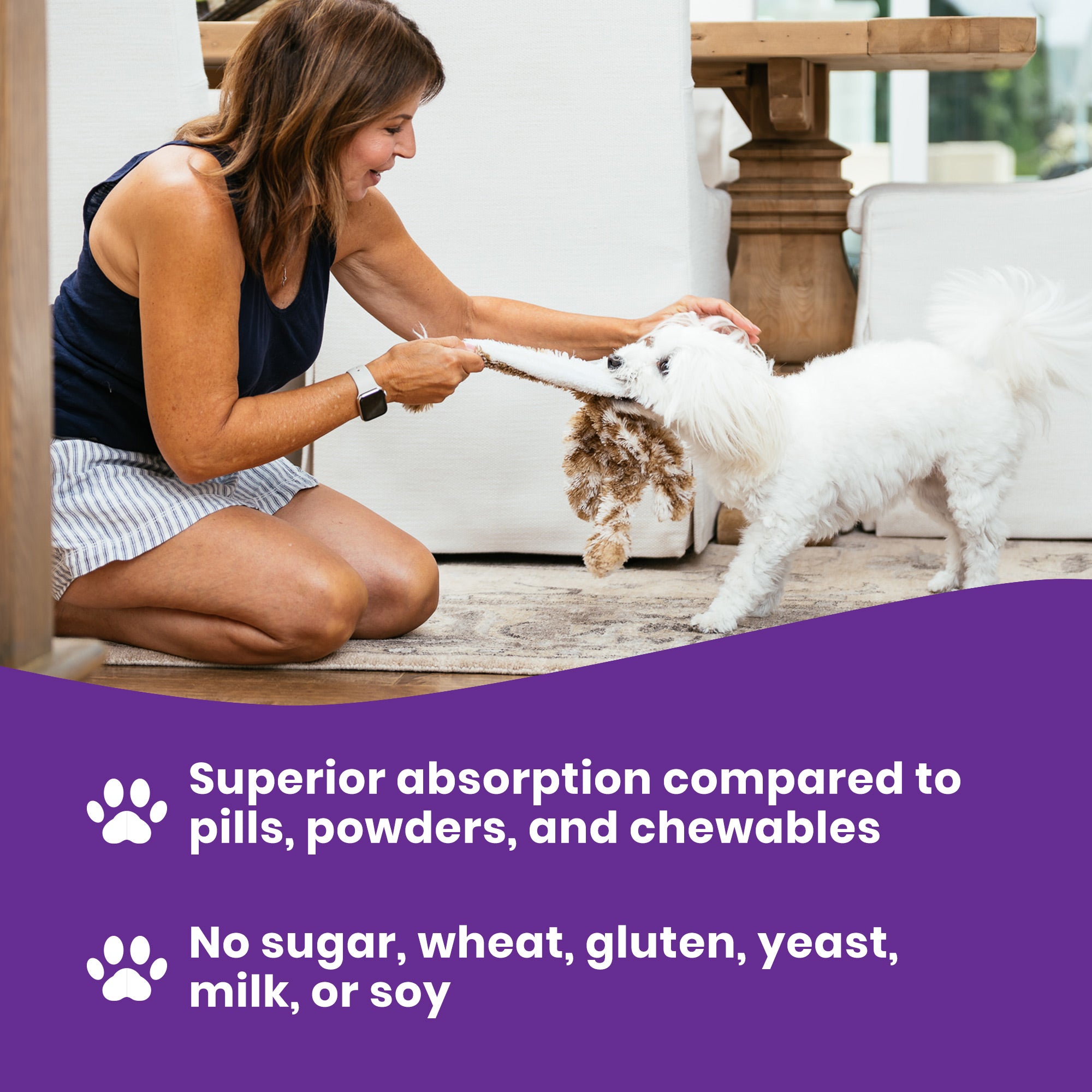 small dog glucosamine liquid has superior absorption